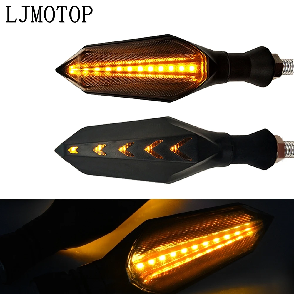 Светодиодный сигнал поворота сигналы для мотоцикла светильник хвост s
