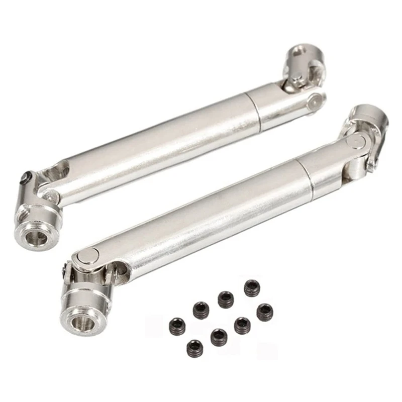

Universal Stainless Steel Centre Drive Shaft Dogbone 110Mm-155Mm For Tamiya RC4WD D90 SCX10 RC Crawlers Car