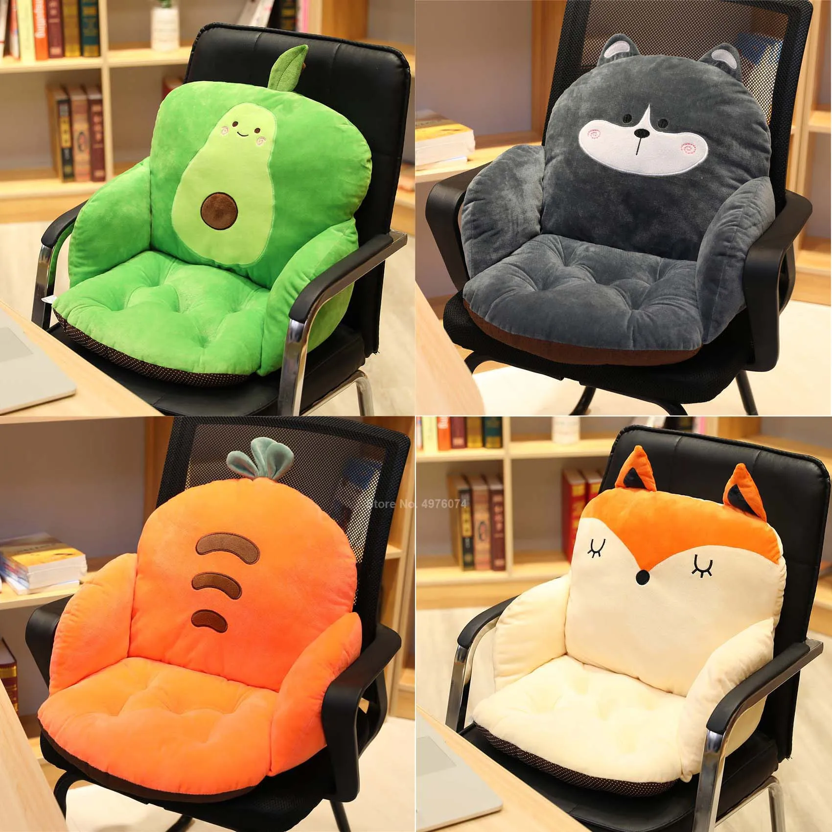 Мультяшная Подушка Soho Офисная Рабочая одежда мягкий коврик набедренная с