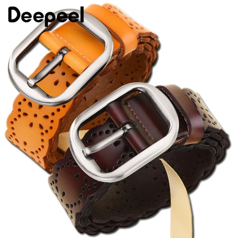 

Deepeel 1 шт. 3.8X105-120 см женские из натуральной кожи с цветочным узором в стиле ремни Женская пряжкой декоративный пояс оборудование для изготовл...