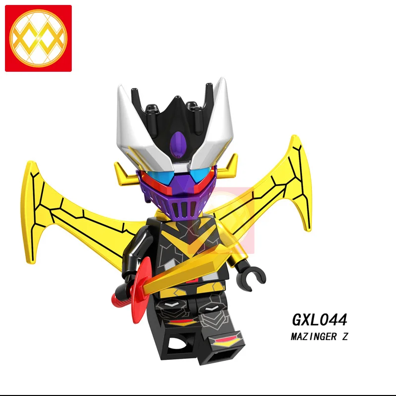 Темно-синий Voltes V Daimos Mechander Robo Com Battler V аниме строительные блоки мазингер Z Voltron Beast King Predator игрушки для детей Подарки - Цвет: Темно-синий