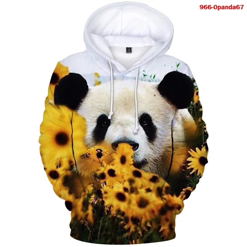 

Kawaii Panda Print Men 3D Hoodies Autumn Winter Warm Sweatshirt Fashion Casual Oversize Sweatshirt Animal Panda Women Streetwear