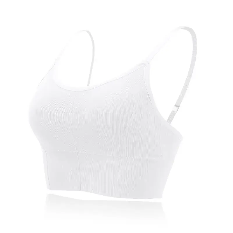 

New Seamless Bra Wrapping Sexy Sling Back Yoga Sports Vest And Underwear