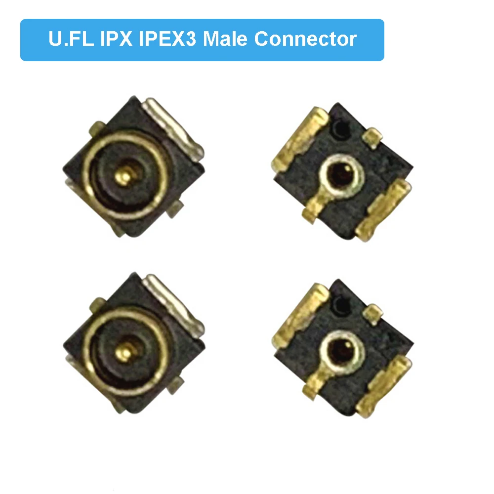 10 шт./лот 4-го поколения IPX4/IPEX4/MHF4 Штекерная антенна Базовая U.FL SMT PCB RF коаксиальный