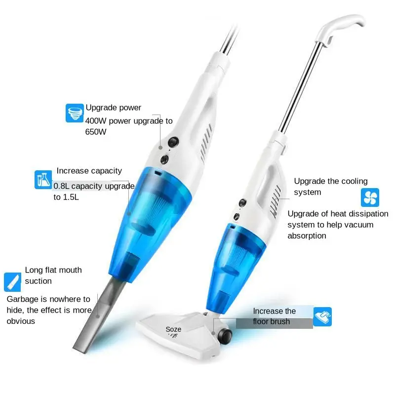 Оригинальный ручной пылесос Deerma бытовой бесшумный мощный всасывающий