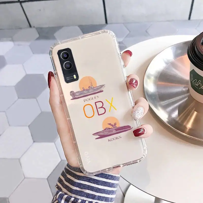 

JJ Rudy Pankow Outer Banks Phone Case Transparent For vivo iqoo 93 9 97 7 3 6 5 1 11 81 85 73 75 71 v y z s x pro