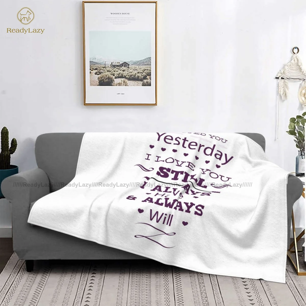 

Wifey Blanket Beautiful Fleece Blanket Chair Soft Cheap Bedspread