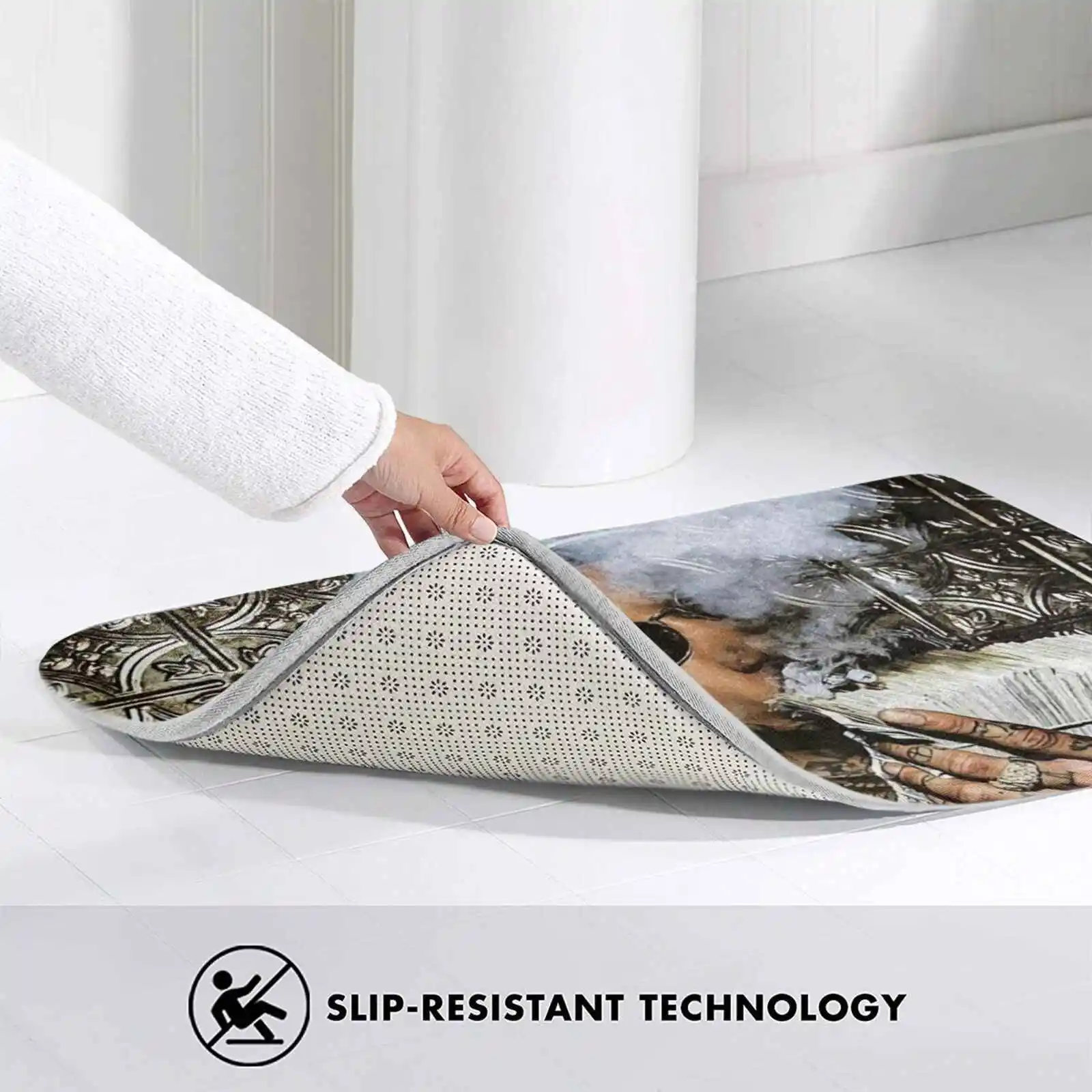 Крутой дым Халифа за мои деньги 3D товары для дома коврик ковер подушка рэп-рэпер