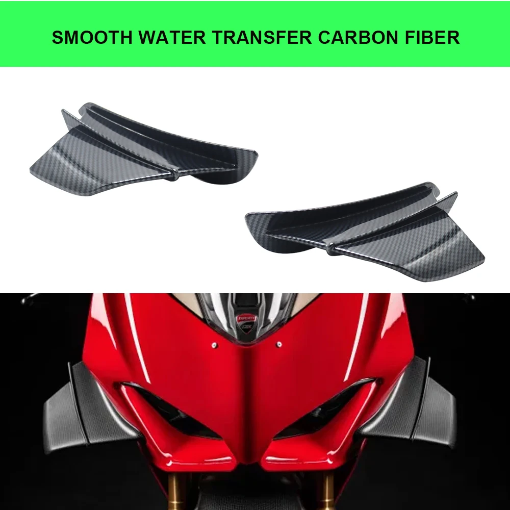 

Motorcycle Winglet Aerodynamic Wing Kit Spoiler For Yamaha For Suzuki For Kawasaki For Honda H2/H2R For BMW S1000RR Scooter