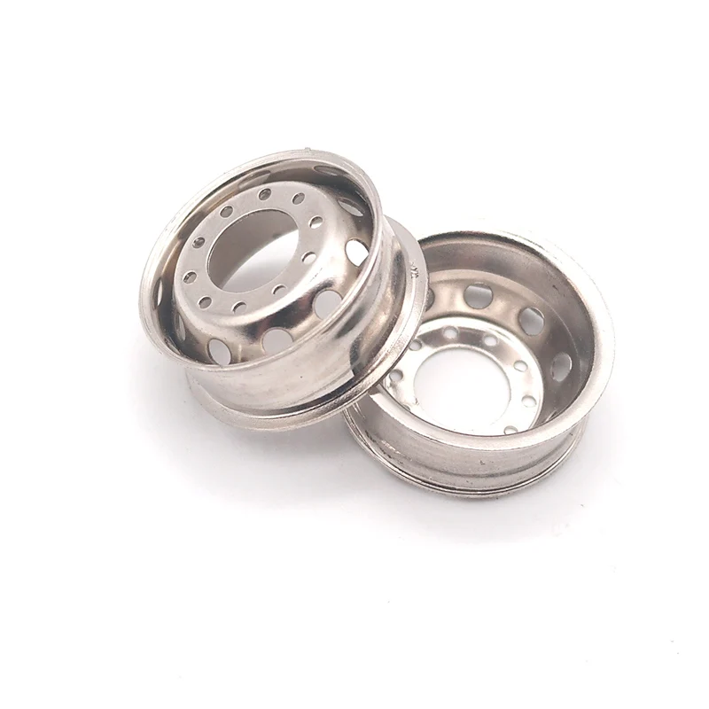 qin24 2 шт 124 rc шина грузовика 25 мм обод