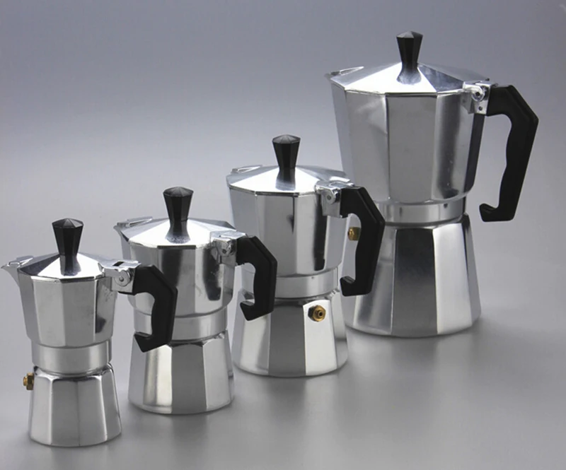 Duolvqi Алюминий Кофе производитель прочный Moka Cafeteira Кофеварка горшок практичный