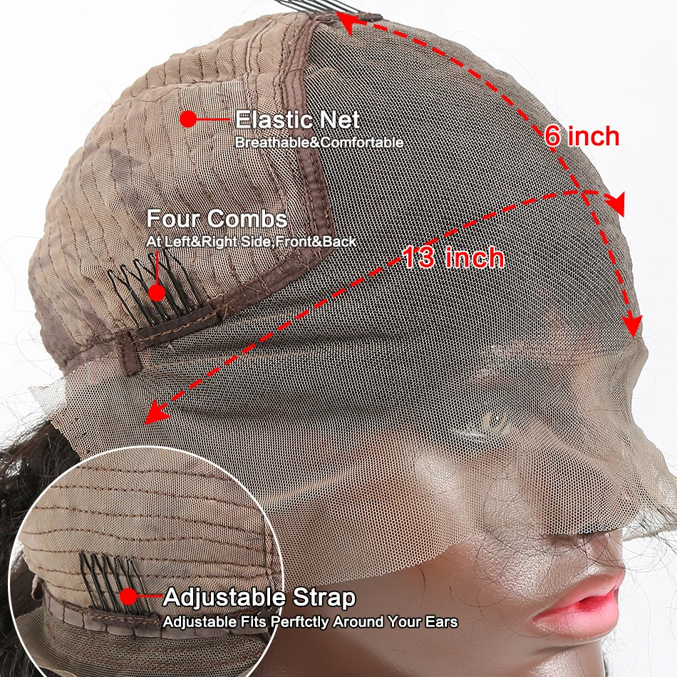 Rosabeauty 28 30 дюймов glueless длинные 13x6 вьющиеся кружевные передние человеческие волосы парики предварительно сорванные бразильские глубокая волна фронтальный парик волна воды