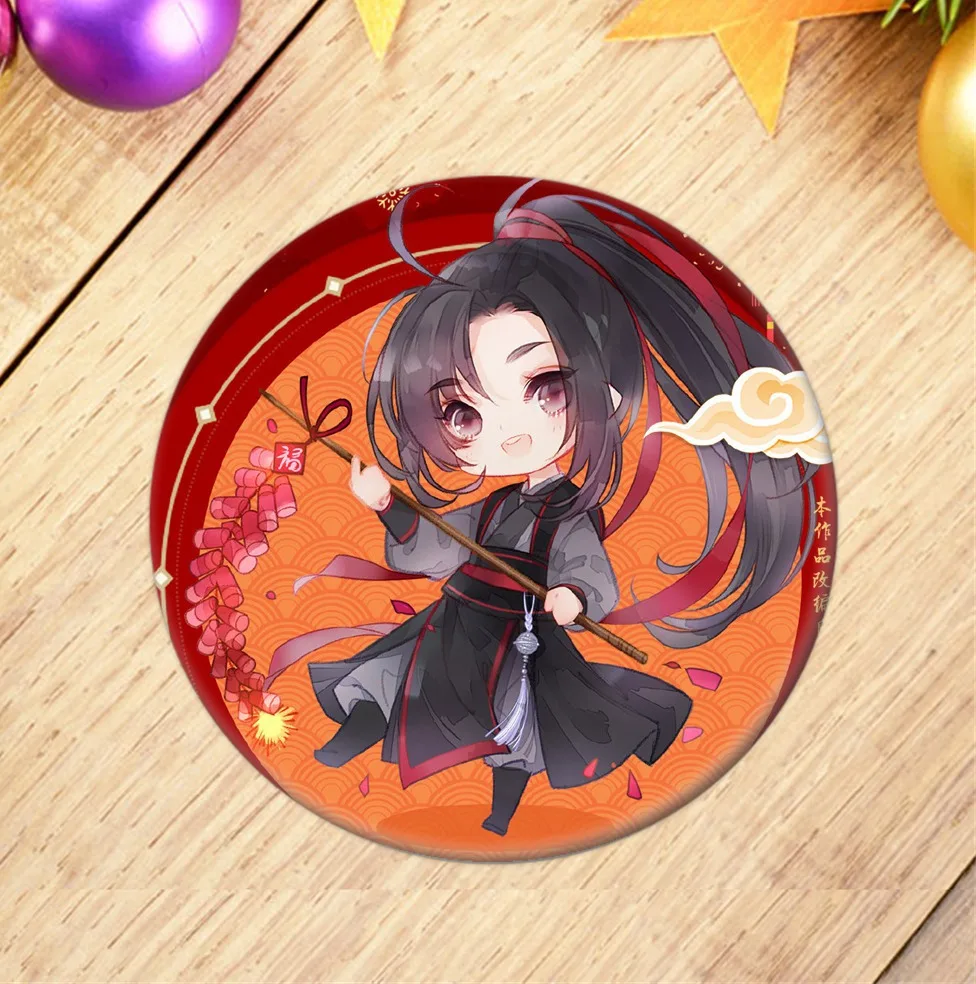 Значок для косплея аниме МО дао цу Ши мультяшная фигура Чжу булавка