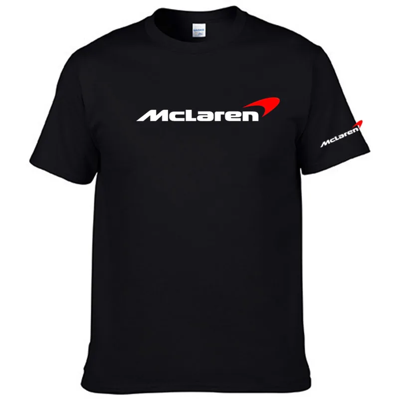 

2021 Summer New Product Hot Sale Shirt Men McLaren Uniform Crew Neck T-shirt Super Large Size