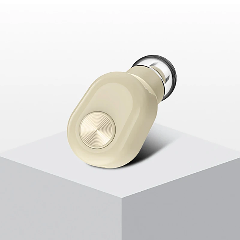 Красный Беспроводные bluetooth-наушники BL1, мини bluetooth-гарнитура, беспроводные наушники для телефона с зарядным устройством 2200 мАч - Цвет: Красный