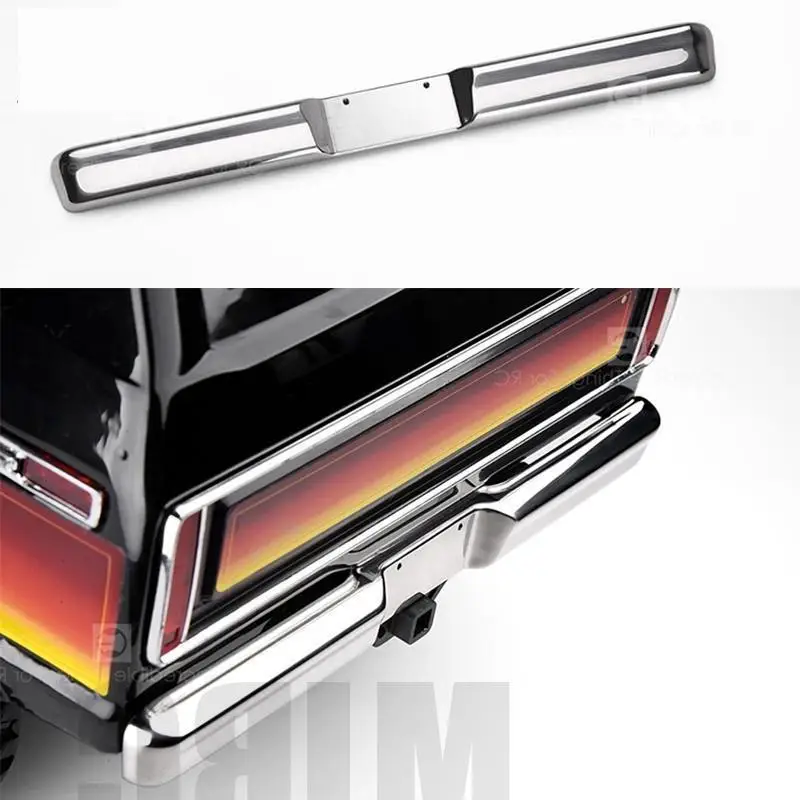 1/10 RC TRX4 Stainless Steel Front Rear Bumper Anti-collision Bar Bracket for Trax TRX-4 Bronco