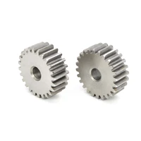 1pcs 28 43 tooth mod 1 spur gear 45 carbon steel thick 10mm metal mechanical transmission pinion gear