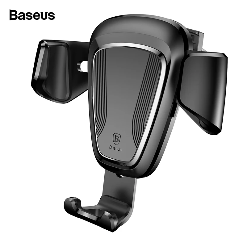 Автомобильный держатель для телефона Baseus Gravity для iPhone Xs Max X samsung S10 S9, держатель для мобильного телефона на вентиляционное отверстие, автомобильный держатель для телефона