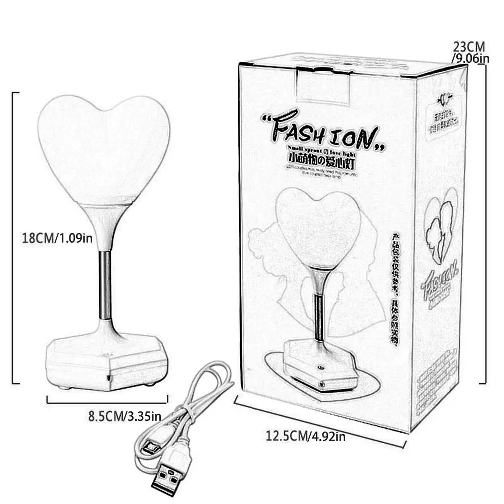 Led 8005 сенсорный ночник декоративное освещение для дома креативная атмосфера огни