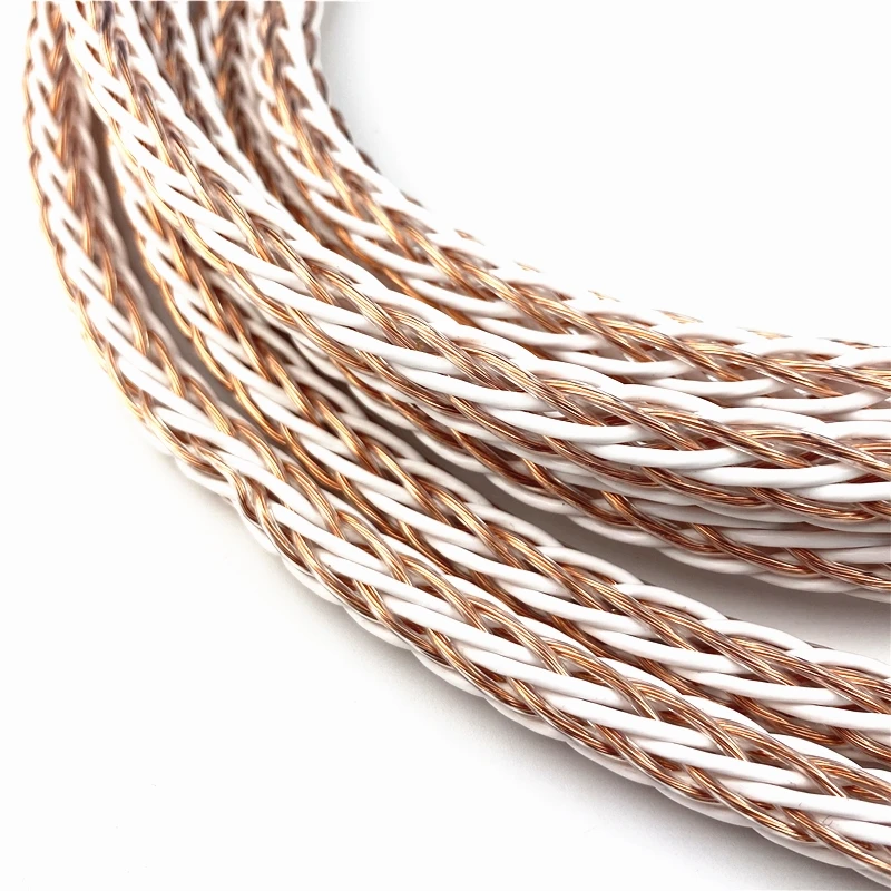 

HiFi Audio Line Kimber 8TC 7N OCC Pure Copper RCA Cable Gold Plated Plug