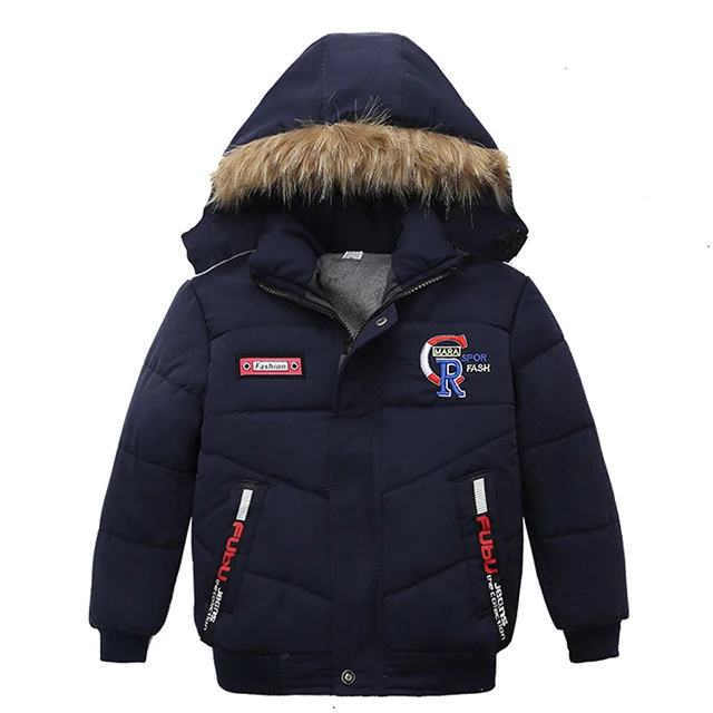 XC282-Navy Осенне-зимняя куртка для маленьких мальчиков, куртка для мальчиков, Детская куртка, детская теплая верхняя одежда с капюшоном, пальто для мальчиков 2, 3, 4, 5 лет - Цвет: XC282-Navy