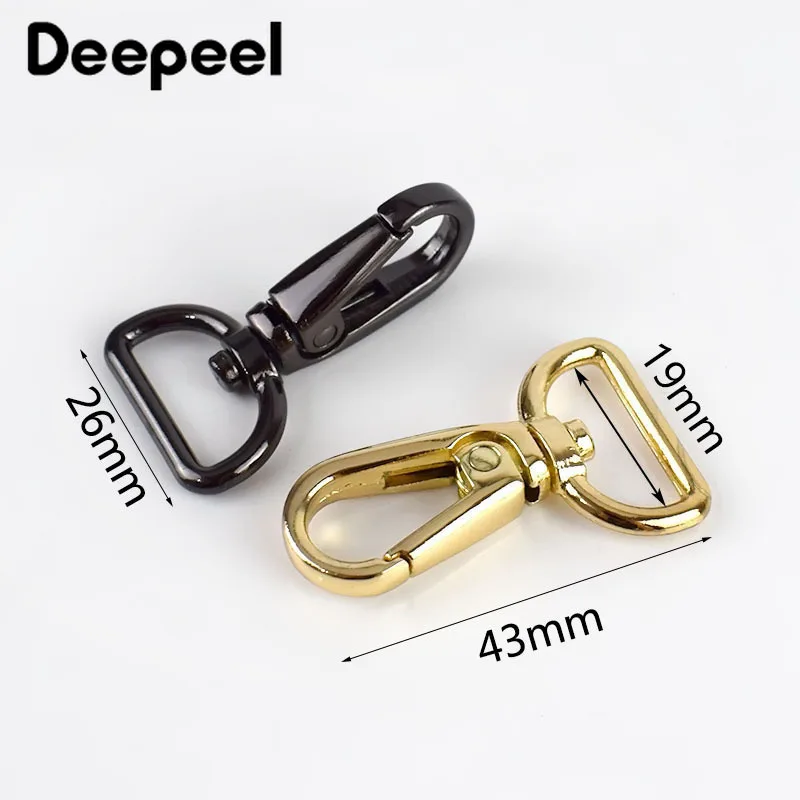 5/10 шт. 19 мм Металлические пряжки для мешка Собака Воротник тканевая лента вешалка