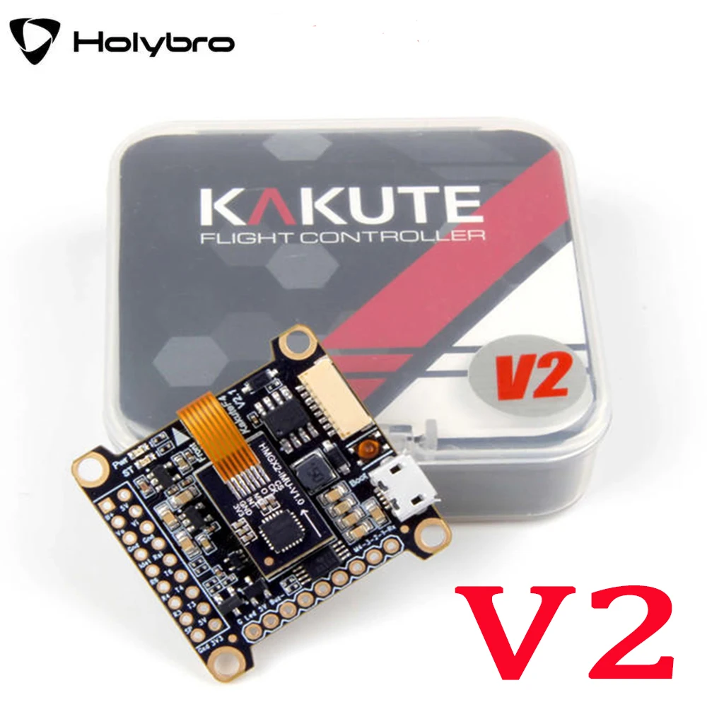 Полетный контроллер Holybro Kakute F4 V2 STM32F405 с Betaflight OSD для гоночного дрона несколькими