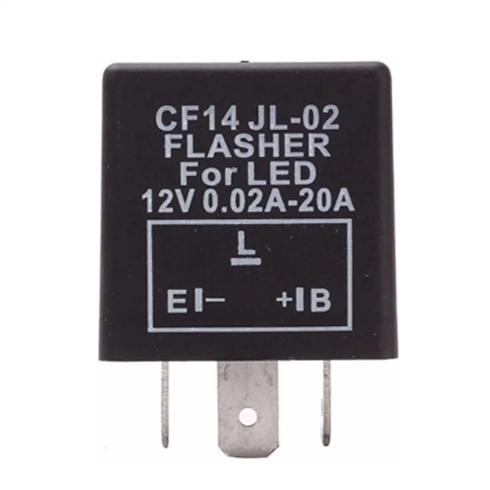 Светодиодное реле с 3 контактами 12 В для автомобилей и мотоциклов электронное