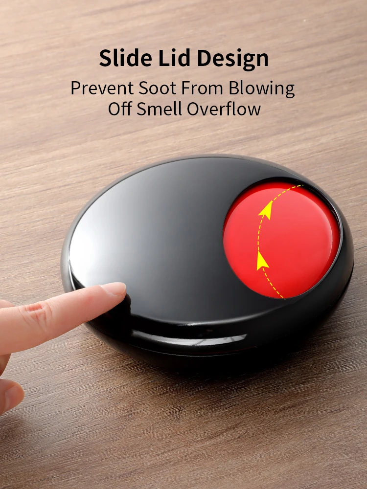 smokeless ashtray with lid for home house living room lidded oriental aesthetic decorative cigarette extinguisher anti smoke free global shipping