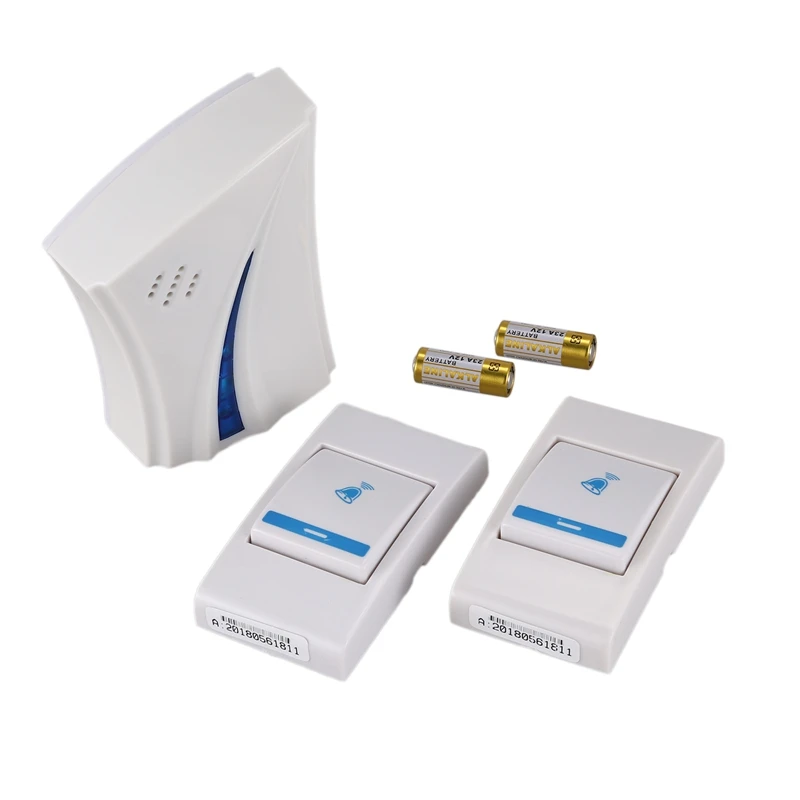 Комплект Дверной Звонок Электрический беспроводной дверной звонок дверь с 36