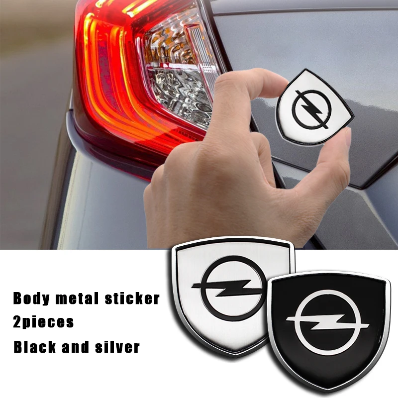 

3D Metal Car Styling Sticker Emblem Badge Tail Decals For Opel Astra H J G K Insignia Corsa C D Vectra B Zafira 2022 accessories
