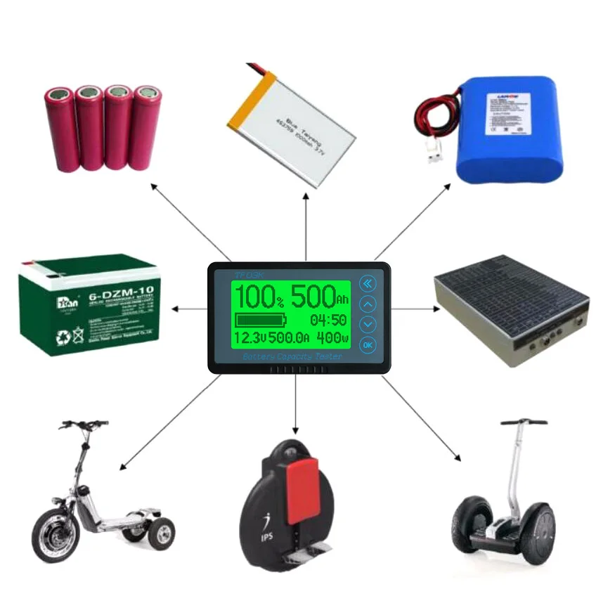 Тестер емкости аккумулятора TF03K тестер напряжения и кулона счетчик тока 50 а/100 А/350