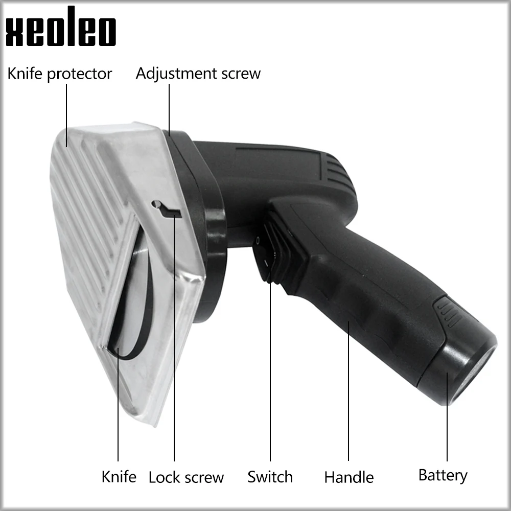 XEOLEO индейка мясо Мясницкий зарядный слайсер для кебаба Li Ion 12V батарея shawarma gyros cutter