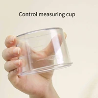 2 5l food container airtight kitchen storage box plastic container with measuring cup for pet food noodles cereal flour rice