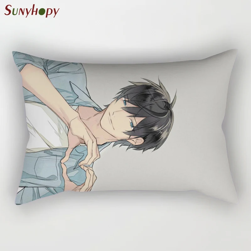 Популярный Стиль Takarai Rihito искусственная Обложка полиэфирная наволочка для