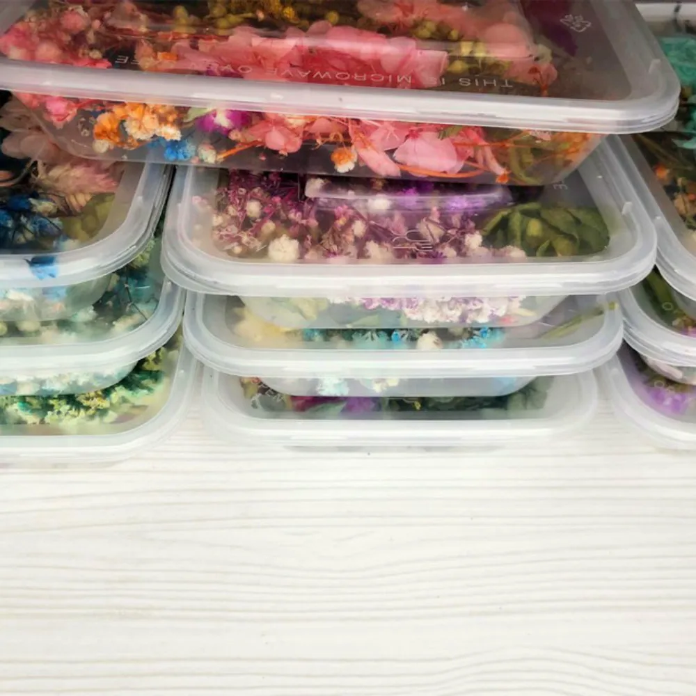 

1 Box Real Dried Flower Dry Plants For Aromatherapy Candle Epoxy Resin Pendant Necklace Jewelry Making Craft Diy Accessories