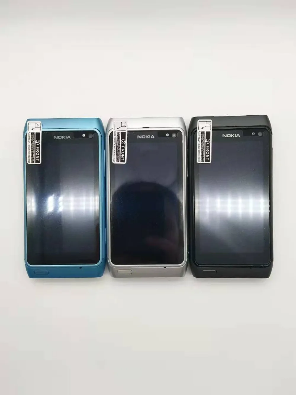 Nokia N8 мобильный телефон 3g wifi gps 12MP сенсорный экран 3," разблокированный мобильный телефон 16 Гб внутренний отремонтированный