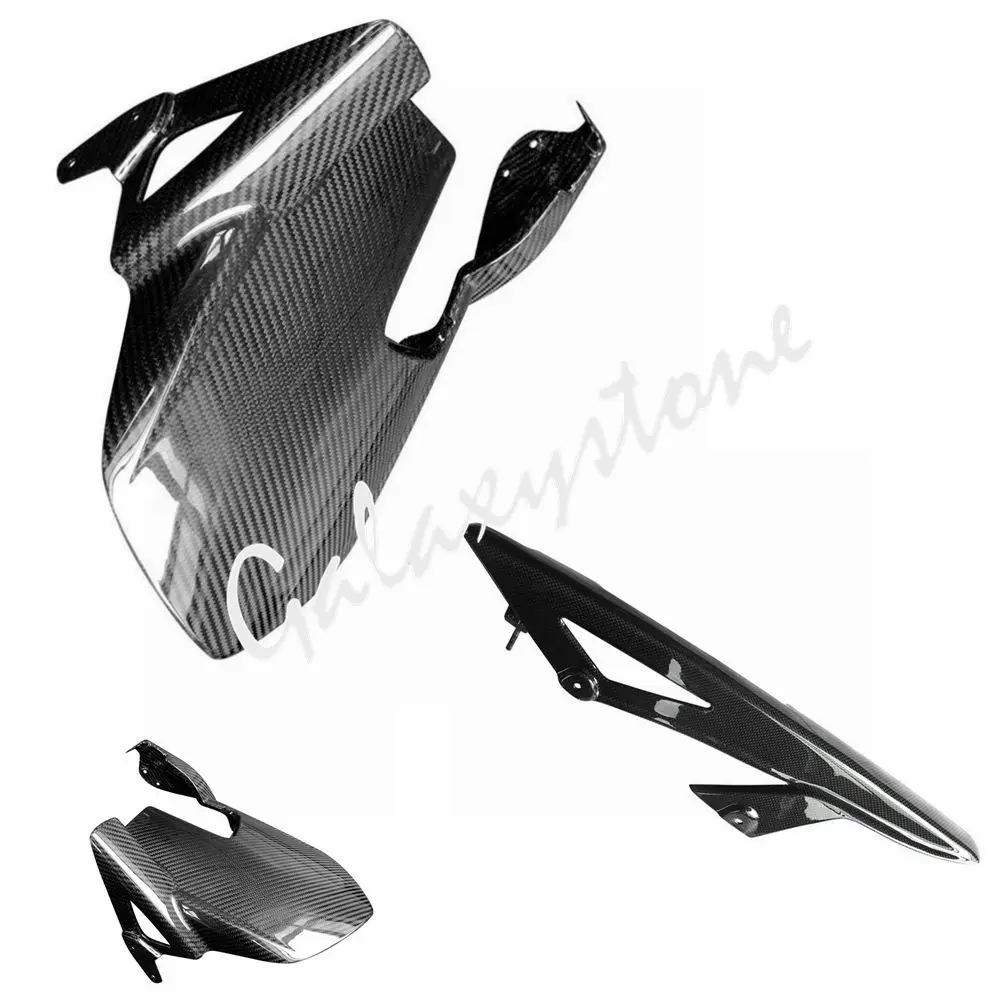 3 К твил углеродного волокна для Kawasaki Z1000 ZX10R 2014 2015 2016 2017 цепь охраны Щит гвардии