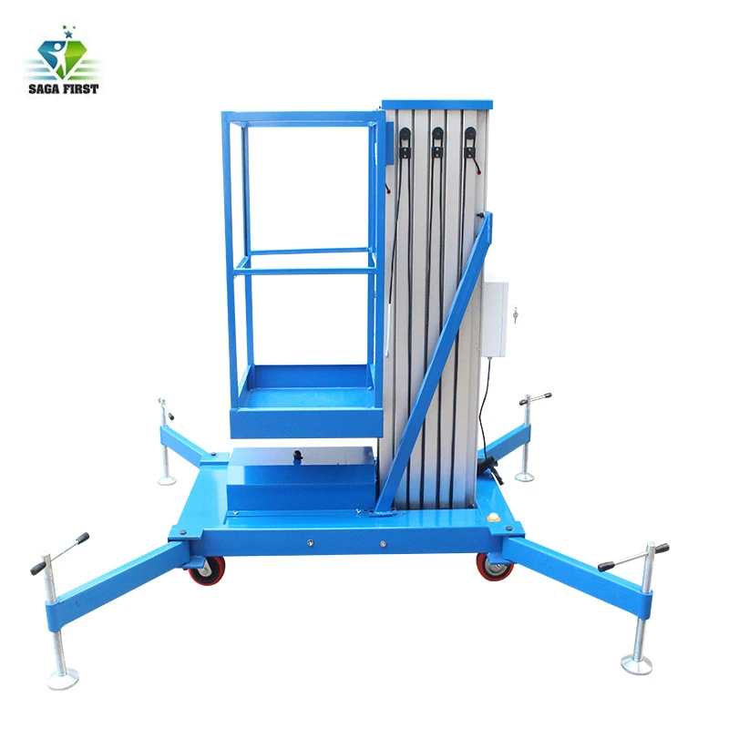 electrical hydraulic wheel ladder 500kg lift trailer | Lifting Machine