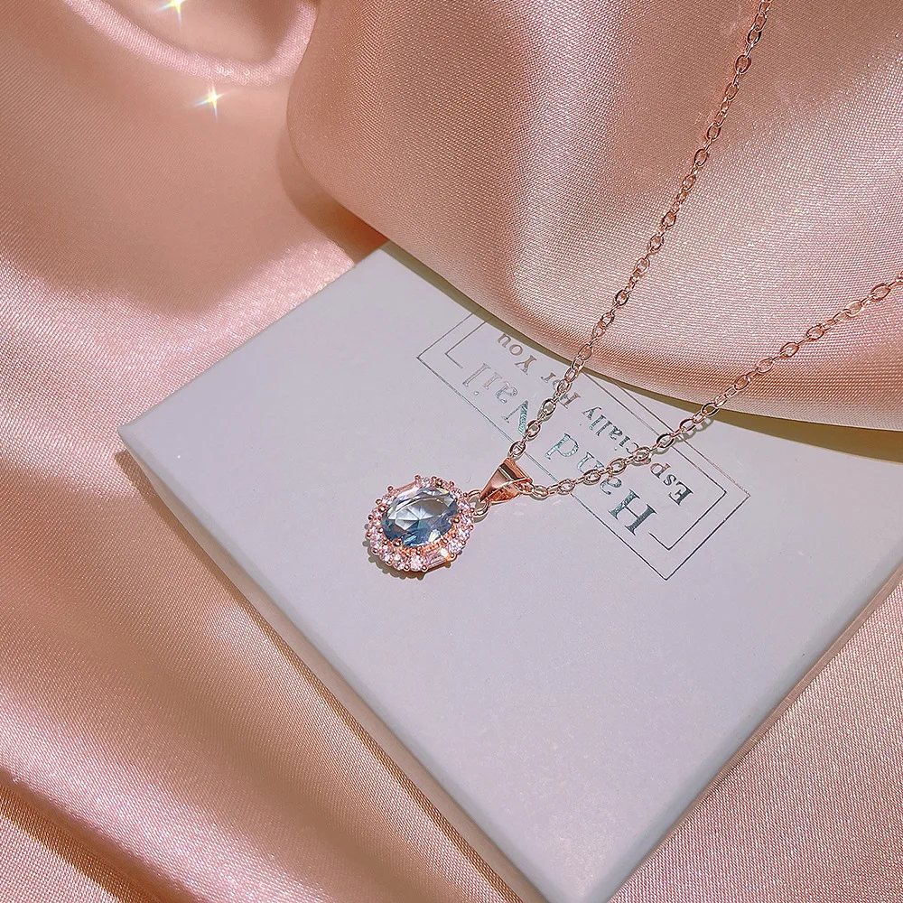 Аквамарин Лондонский синий топаз драгоценный камень искусственное серебро 925