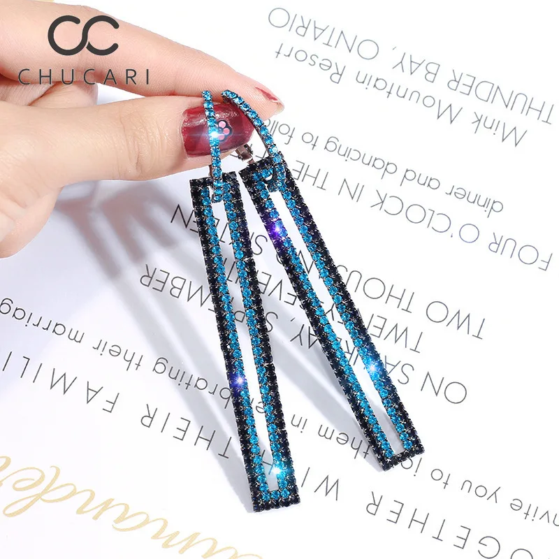 Женские серьги капельки CHUCARI золотые серебристые розовые золотистые с