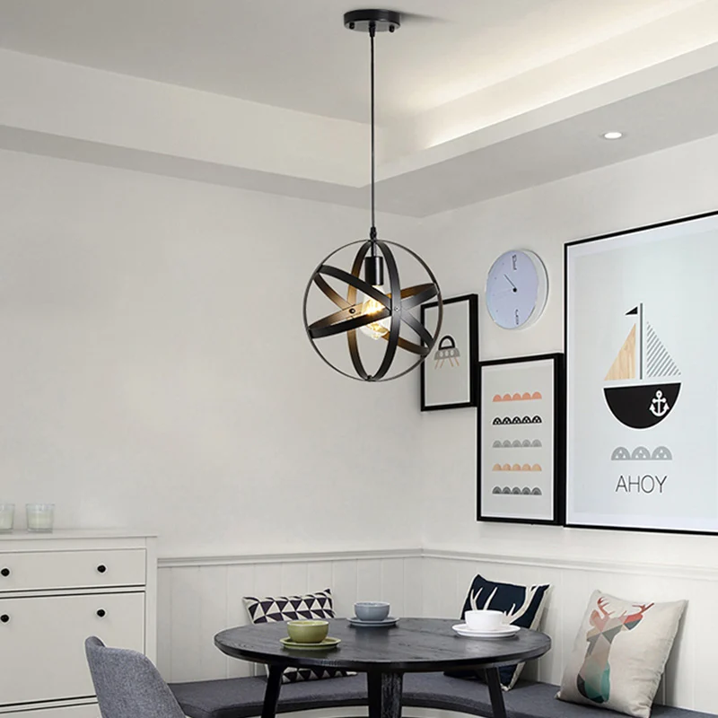 Светодиодный ная люстра в стиле ретро современные светильники для гостиной