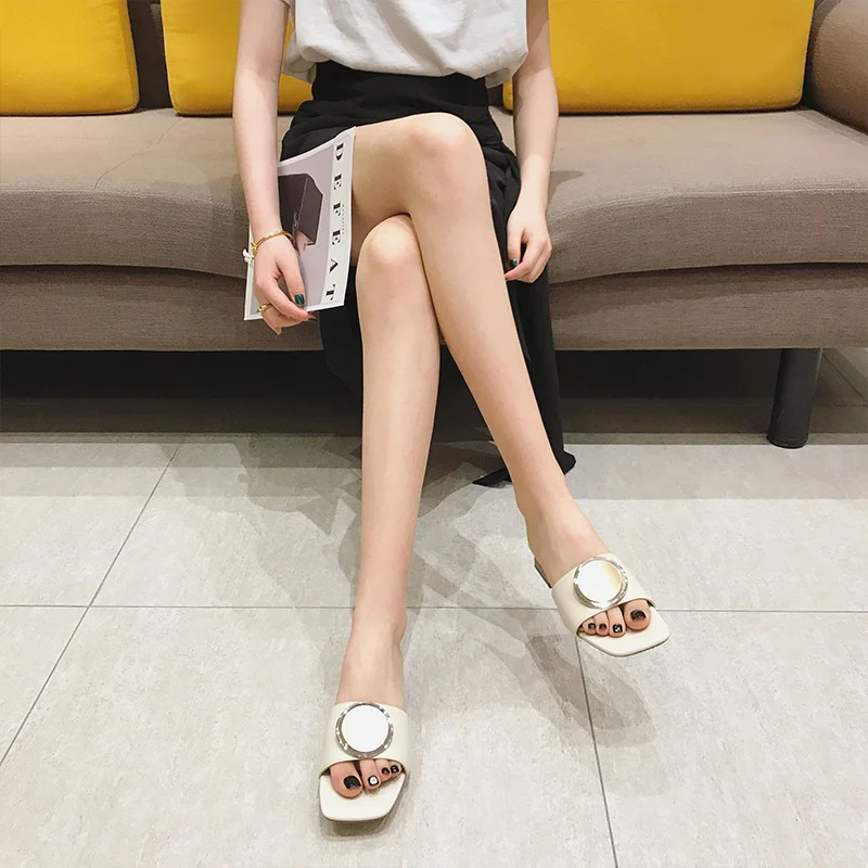 

Women's Low heel Casual Shoes Women Pumps Ladies Shoes Bling Comfortable Solid color shoes Women Sandals