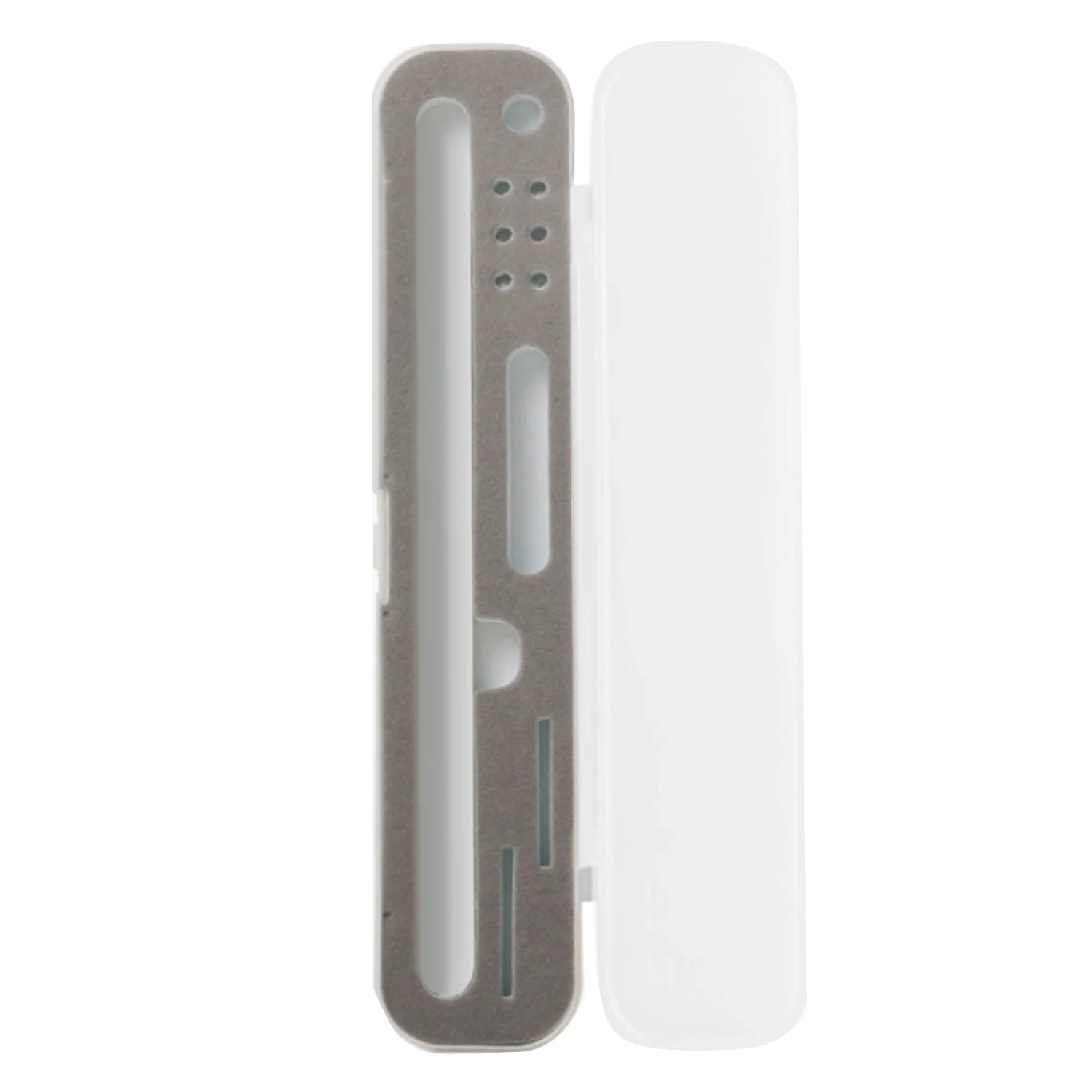 Портативный Прозрачный ударопрочный чехол-держатель для переноски Apple Pencil 1 2