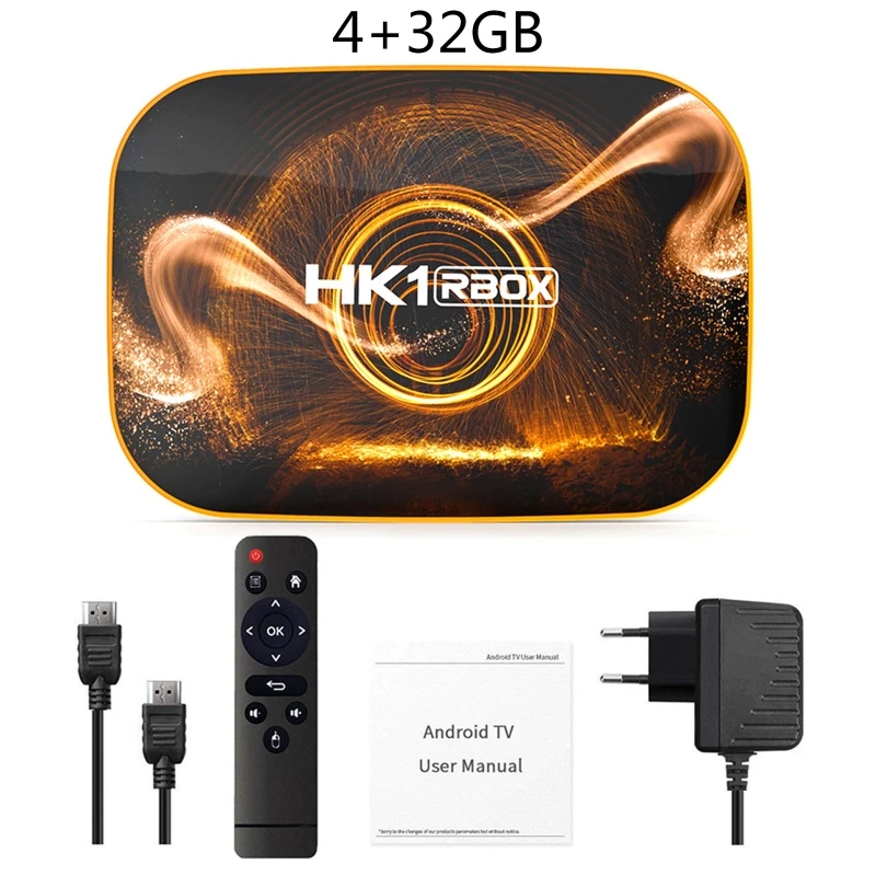 

And roid 10.0 TV Box HK1 RBOX 4GB 64GB Smart TV BOX Quad-Core RK3318 Set top Box