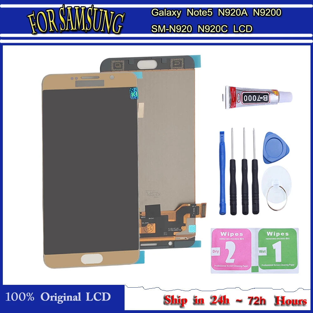 ЖК-дисплей с сенсорным экраном и дигитайзером для Samsung Galaxy Note 5 Note5 N920A N9200 SM-N920 N920C |