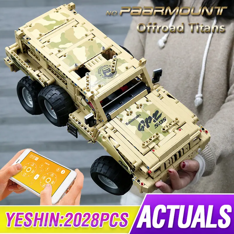 Пресс форма King MOC высокотехнологичная серия Marauder сборный автомобиль набор