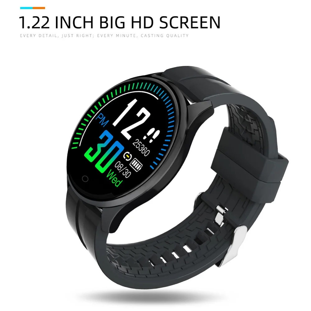 Водонепроницаемое кровяное давление умные часы 2020 спортивные Смарт с сердечным