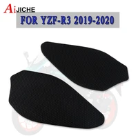 for yamaha yzf r3 yzf r3 yzfr3 2019 2020 2021 motorcycle tank pad protector sticker decal gas knee grip tank traction pad side