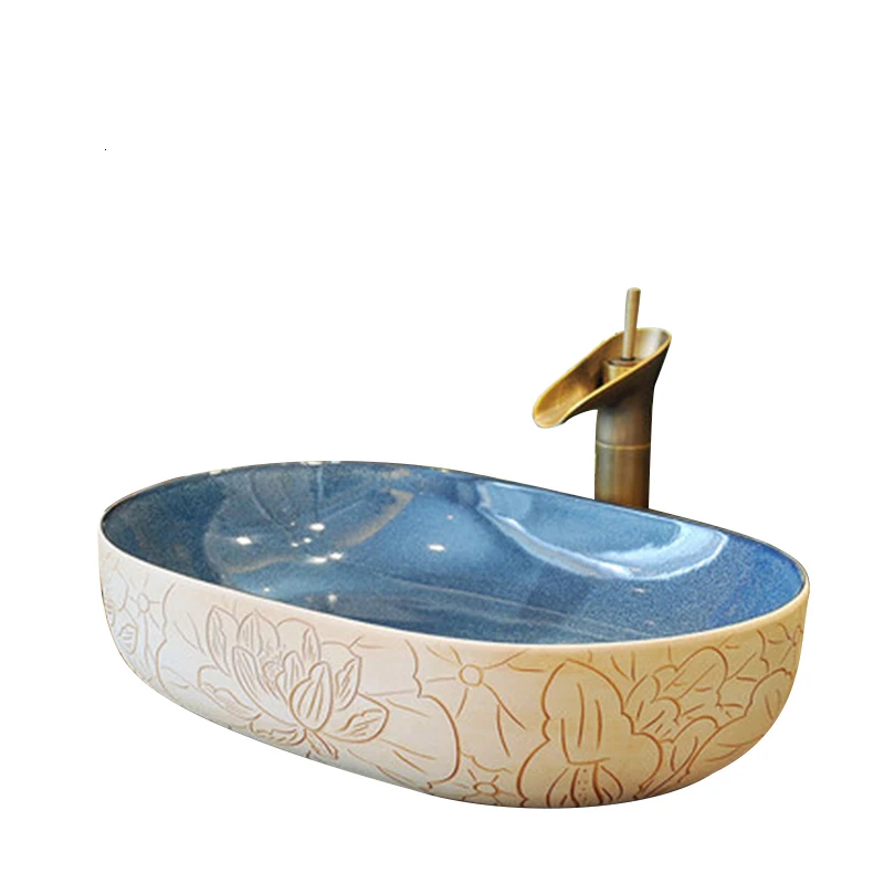 Черный Waschtisch чаша поо Wasbak Fregadero Vanity Salle De Bain Umywalka Nablatowa Куба Banheiro Ванная комната